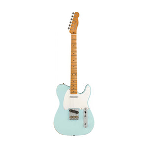 Fender Ltd Ed Vintera Road Worn 50s Telecaster Electric Guitar, Maple FB, Sonic Blue