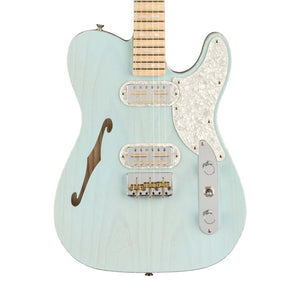 Fender Parallel Universe Vol II Telecaster Magico Electric Guitar, Transparent Daphne Blue