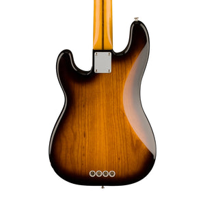 Fender American Vintage II 54 Precision Bass Electric Guitar, Maple FB, 2-Tone Sunburst