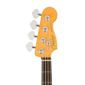 Fender American Professional II Precision Bass Electric Guitar, RW FB, Mercury