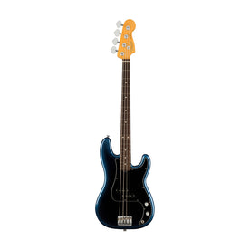 Fender American Professional II Precision Bass Electric Guitar, RW FB, Dark Night