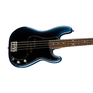 Fender American Professional II Precision Bass Electric Guitar, RW FB, Dark Night