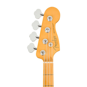 Fender American Professional II Precision Bass Electric Guitar, Maple FB, Black