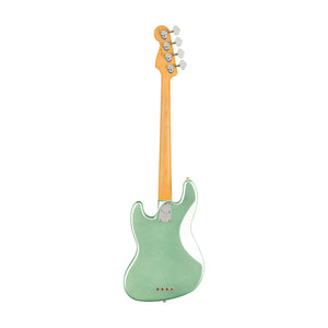 Fender American Professional II Jazz Bass Electric Guitar, Maple FB, Mystic Surf Green