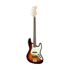 Fender American Professional Fretless Jazz Bass Guitar, RW FB, 3-Tone Sunburst