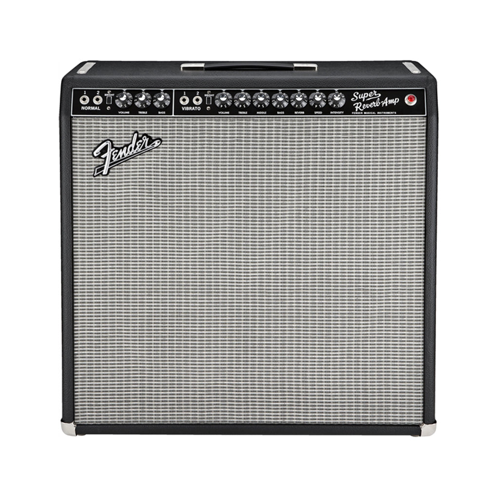 Fender Amplifiers Vintage Reissue 65 Super Reverb Guitar Tube Amplifier, Black