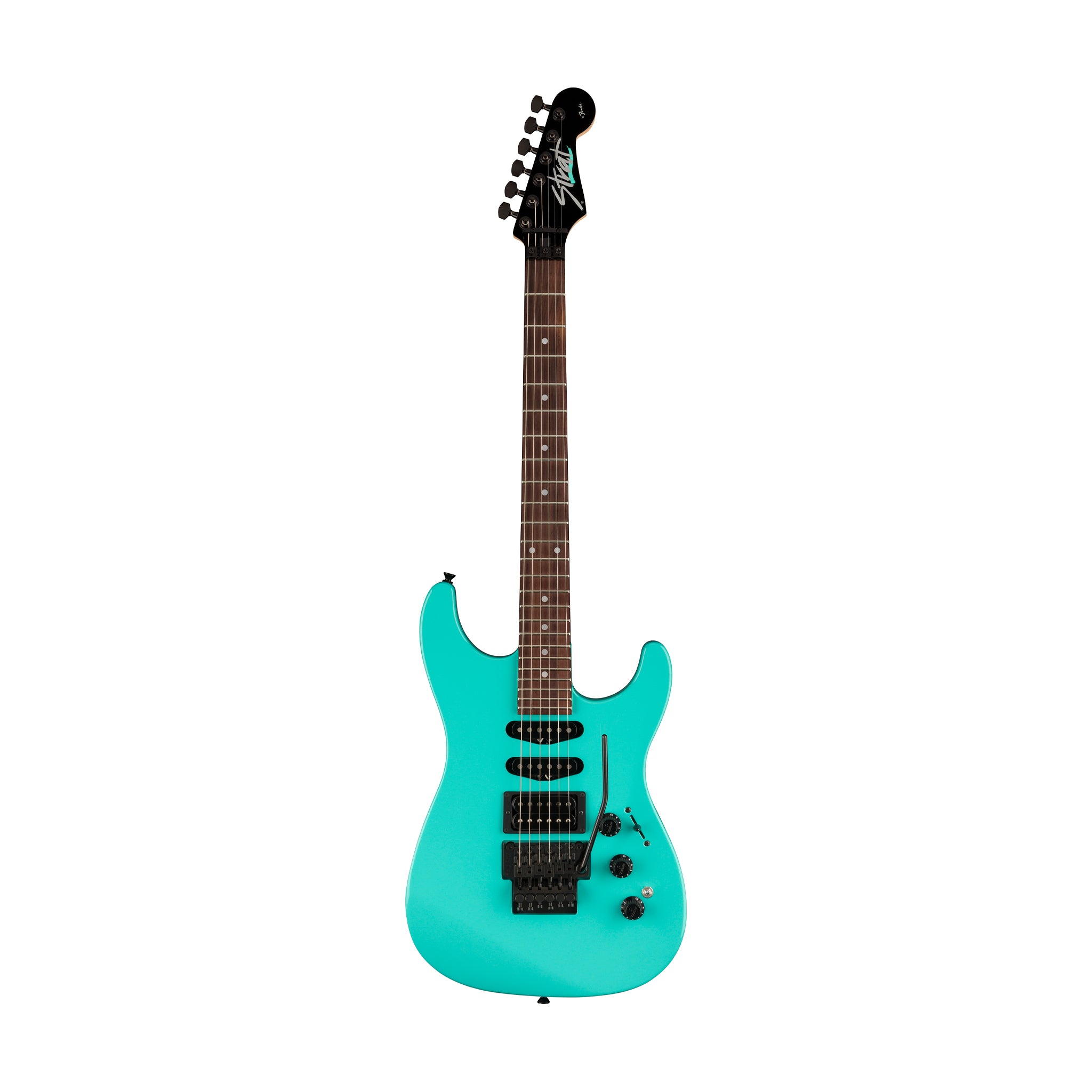 Fender Limited Edition HM Stratocaster Electric Guitar, RW FB, Ice Blue