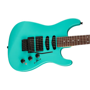 Fender Limited Edition HM Stratocaster Electric Guitar, RW FB, Ice Blue