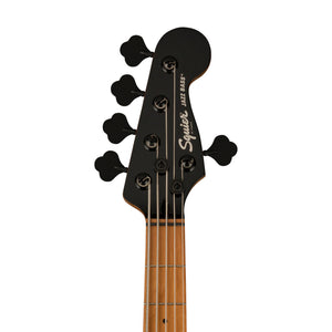 Squier Contemporary Active Jazz Bass HH V Bass Guitar, Gunmetal Metallic