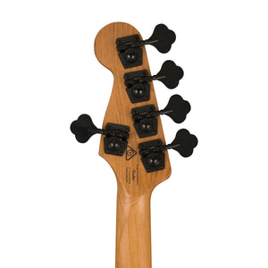 Squier Contemporary Active Jazz Bass HH V Bass Guitar, Gunmetal Metallic