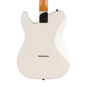 Squier Contemporary Telecaster Electric Guitar, Roasted Maple FB, Pearl White
