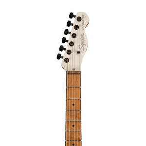 Squier Contemporary Telecaster Electric Guitar, Roasted Maple FB, Pearl White