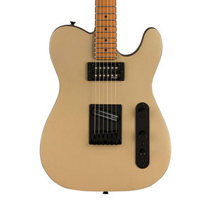 Squier Contemporary Telecaster Electric Guitar, Roasted Maple FB, Shoreline Gold