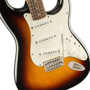Squier Classic Vibe 60s Stratocaster Electric Guitar, Laurel FB, 3-Tone Sunburst