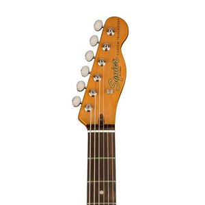 Squier Classic Vibe Baritone Custom Telecaster Electric Guitar, Black
