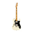 Squier FSR Classic Vibe 70s Telecaster Thinline Electric Guitar, Olympic White