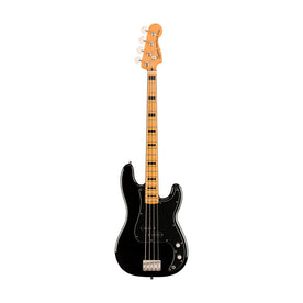 Squier Classic Vibe 70s Precision Bass Guitar, Maple FB, Black