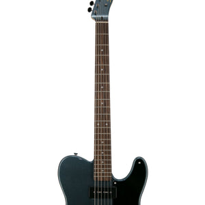 Squier FSR Baritone Cabronita Telecaster Electric Guitar, Laurel FB, Gunmetal Metallic
