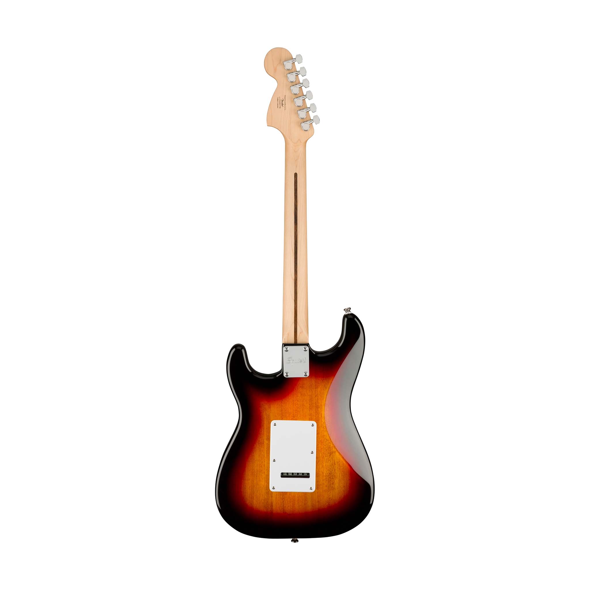 Squier Affinity Series Stratocaster Electric Guitar, Laurel FB, 3