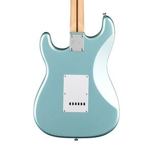 Squier FSR Affinity Series HSS Stratocaster Electric Guitar, Laurel FB, Ice Blue Metallic