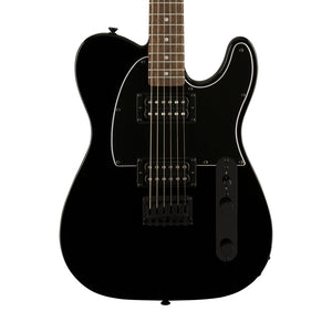 Squier FSR Affinity Series HH Telecaster Electric Guitar, Laurel FB, Metallic Black