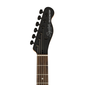 Squier FSR Affinity Series HH Telecaster Electric Guitar, Laurel FB, Metallic Black