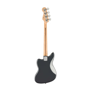 Squier Affinity Series Jag Bass Guitar, Laurel FB, Charcoal Frost Metallic