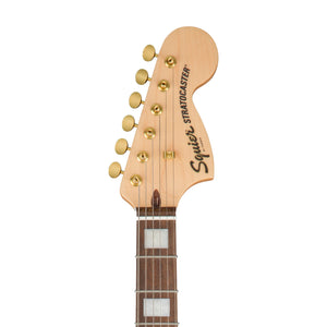 Squier 40th Anniversary Gold Edition Stratocaster Electric Guitar, Lake Placid Blue