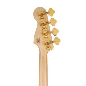 Squier 40th Anniversary Gold Edition Precision Bass Guitar, Black