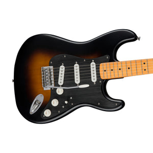 Squier 40th Anniversary Stratocaster Vintage Edition Electric Guitar, Satin Wide 2-color Sunburst