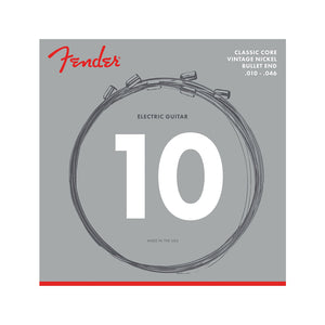 Fender 3155R Classic Core Vintage Nickel Bullet-End Electric Guitar Strings, 10-46
