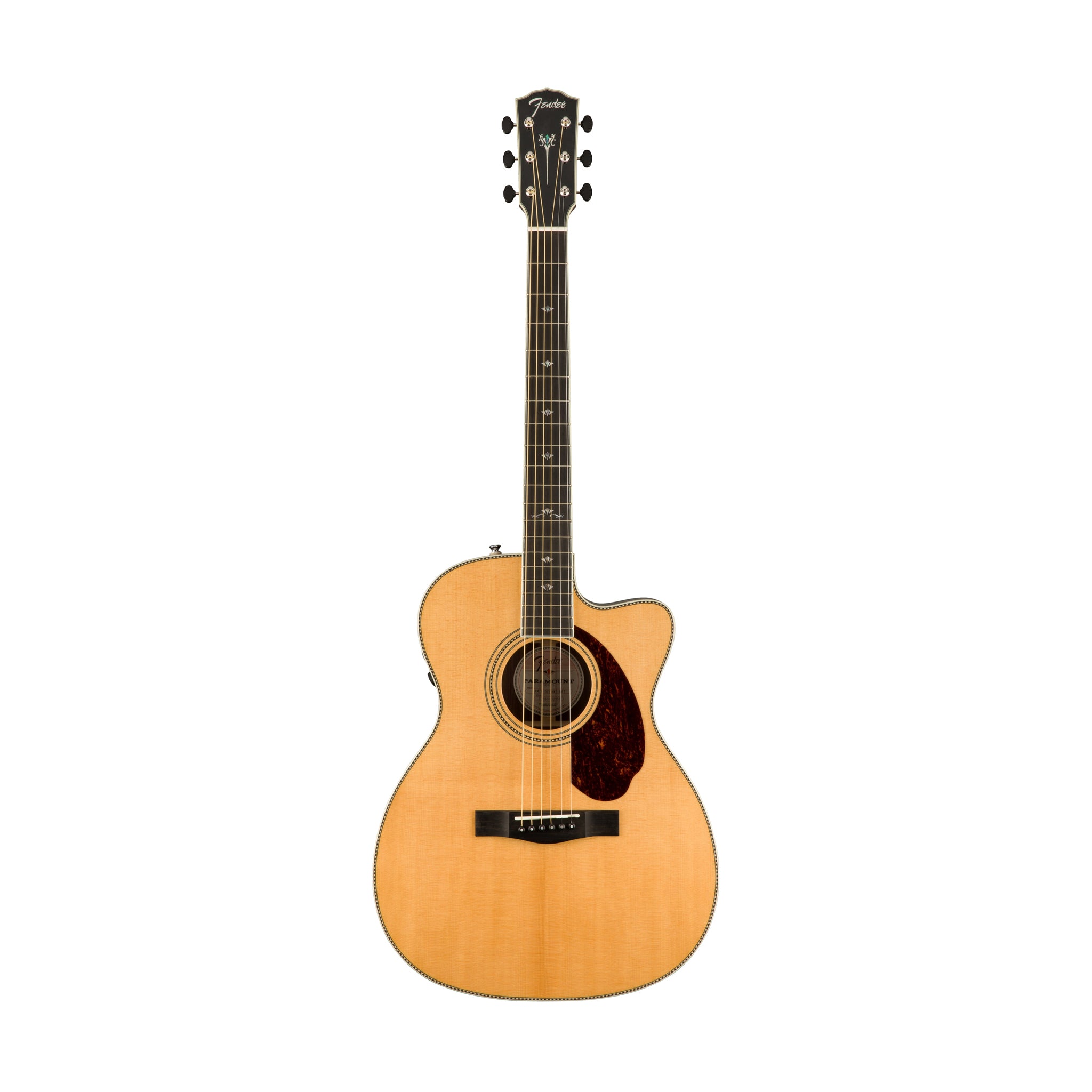 Fender PM-3 Deluxe Triple 0 Acoustic Guitar w/ Case, Natural