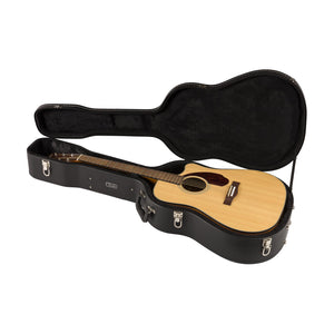 Fender CD-140SCE Dreadnought Acoustic Guitar w/Case, Walnut FB, Natural