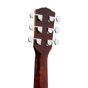 Fender CD-140SCE Dreadnought Acoustic Guitar w/Case, Walnut FB, All-Mahogany