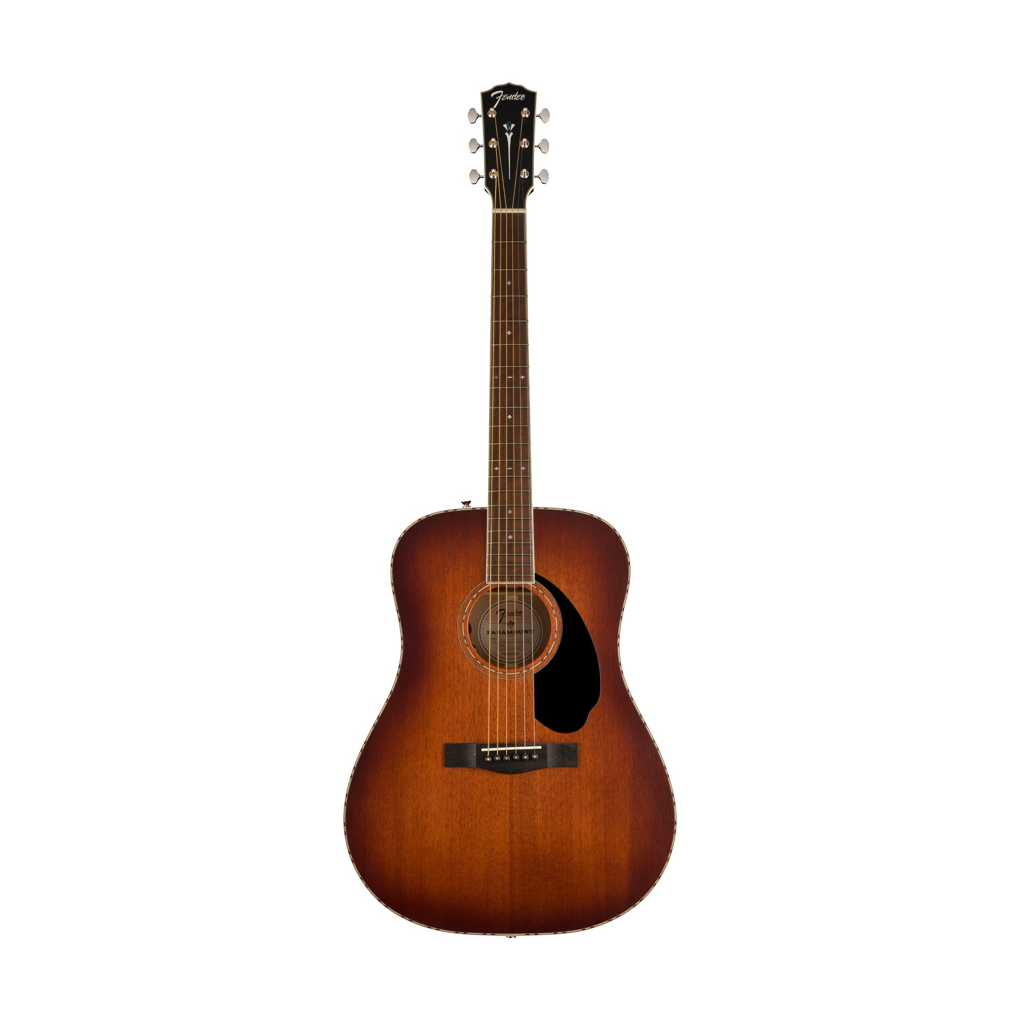Fender PD-220E Dreadnought Electro Acoustic Guitar, Aged Cognac Burst