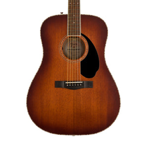 Fender PD-220E Dreadnought Electro Acoustic Guitar, Aged Cognac Burst