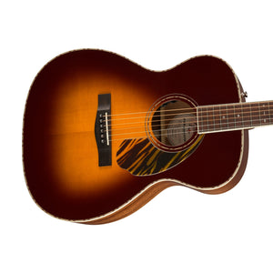 Fender PO-220E Orchestra Electro Acoustic Guitar, 3 Colour Vintage Sunburst