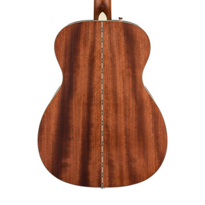 Fender PO-220E Orchestra Electro Acoustic Guitar, Aged Cognac Burst