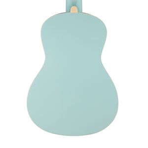 Fender Avalon Tenor Ukulele, Walnut FB, Daphne Blue