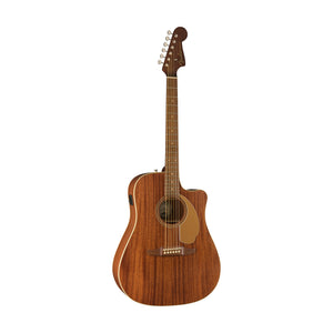 Fender FSR California Redondo Player Acoustic Guitar, Walnut FB, All-Mahogany
