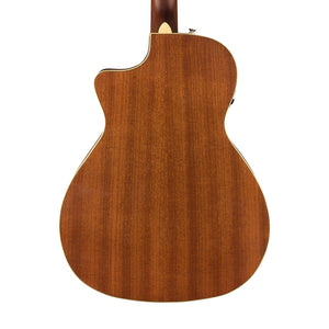 Fender FSR California Newporter Player Medium-Sized Acoustic Guitar, Walnut FB, Shell Pink