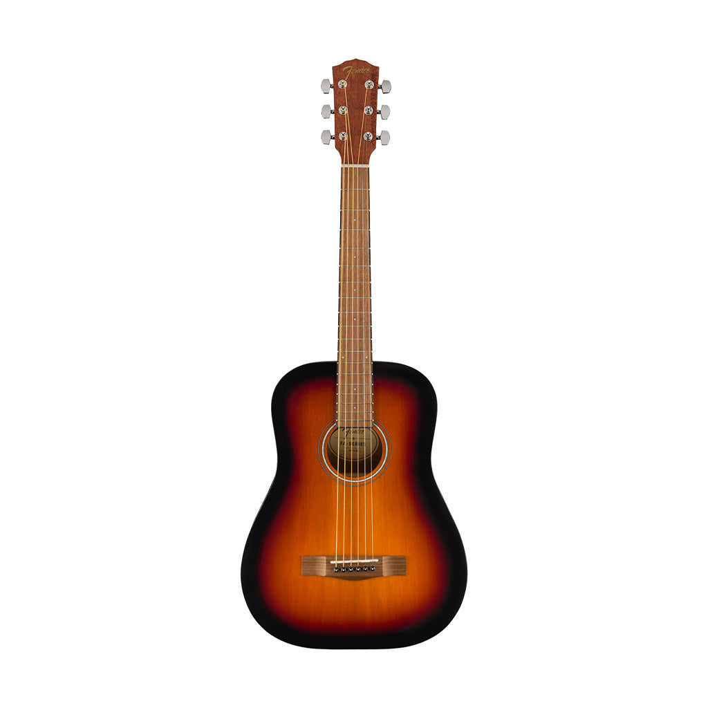 Fender Limited Edition FA-15 3/4 Size Steel String Acoustic Guitar w/ Gig Bag, Sunburst