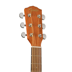 Fender Limited Edition FA-15 3/4 Size Steel String Acoustic Guitar w/ Gig Bag, Black