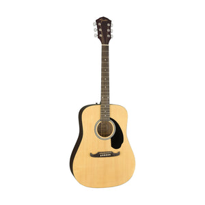 Fender FA-125 Dreadnought Acoustic Guitar w/bag, Walnut FB, Natural (B-Stock)
