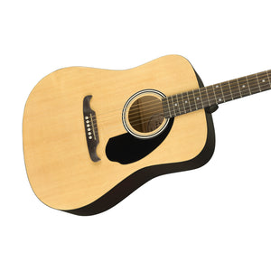 Fender FA-125 Dreadnought Acoustic Guitar w/bag, Walnut FB, Natural (B-Stock)