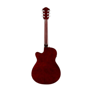 Fender FA-135CE Concert Acoustic Guitar, Walnut FB, Natural
