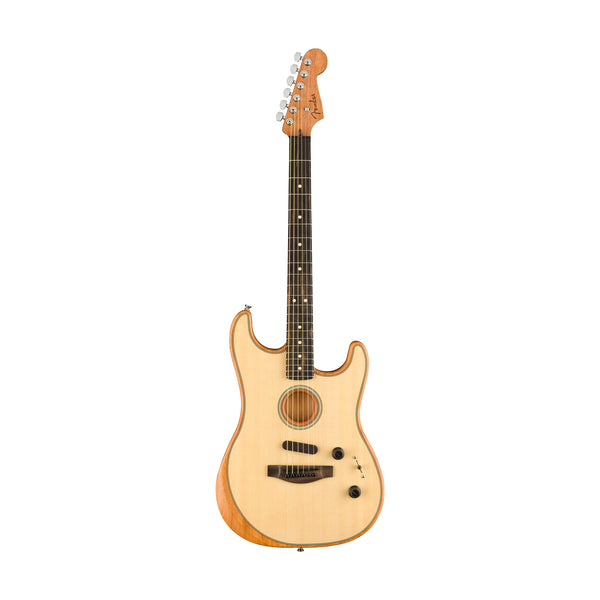 Fender American Acoustasonic Stratocaster w/Bag, Natural – Swee