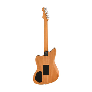 Fender American Acoustasonic Jazzmaster Acoustic Guitar w/bag, Ebony FB, Tobacco Sunburst