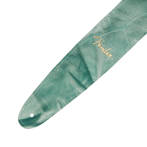 Fender Tie-dye Leather Guitar Strap, Sage Green