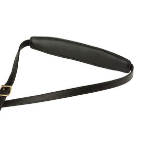 Fender Mustang Saddle Guitar Strap, Black, Long